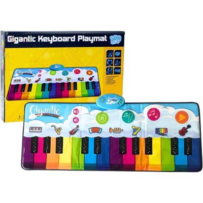 Lean Toys Pädagogische Tanzmatte mit 10 Melodien Lean Toys Pädagogische Tanzmatte mit 10 Melodien