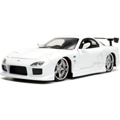 Jada Toys Fast & Furious 1:24 1992 Mazda RX-7 Die-cast Car, Toys for Kids and Adults Jada Toys Fast & Furious 1:24 1992 Mazda RX-7 Die-cast Car, Toys for Kids and Adults