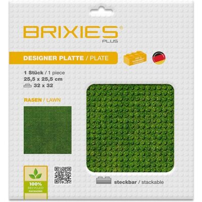Brixies Bauplatte 32x32 Rasen Brixies Bauplatte 32x32 Rasen
