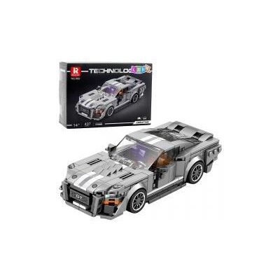 Lean Toys GT500 Auto-Bausteinset Grau 476 Teile. Lean Toys GT500 Auto-Bausteinset Grau 476 Teile.
