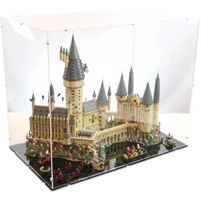 iDisplayit Acryl-Display für LEGO 71043 Harry Potter Schloss Hogwarts (Mit schwarzem Boden) iDisplayit Acryl-Display für LEGO 71043 Harry Potter Schloss Hogwarts (Mit schwarzem Boden)