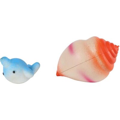 Hippo Reiseziel Tiefseemuschel mit wachsenden Meerestieren - 6 cm Hippo Reiseziel Tiefseemuschel mit wachsenden Meerestieren - 6 cm
