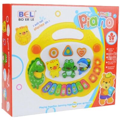 Lean Toys Interaktive Klaviermusik für Kinder, Tiergeräusche und Melodien Lean Toys Interaktive Klaviermusik für Kinder, Tiergeräusche und Melodien