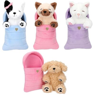 Top Model Topmodel - Plush Dogs or Cats In Sleeping Bag (0413146) (17 cm) Top Model Topmodel - Plush Dogs or Cats In Sleeping Bag (0413146) (17 cm)