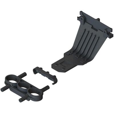Arrma Rear Skid Skid Mount and Bumper Loop Arrma Rear Skid Skid Mount and Bumper Loop