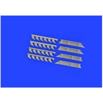 Eduard Me 410 exhaust stacks PRINT 1/72 AIRFIX Eduard Me 410 exhaust stacks PRINT 1/72 AIRFIX