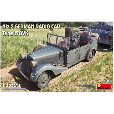 Mini art Kfz.2 German Radio Car Type 170VK Mini art Kfz.2 German Radio Car Type 170VK