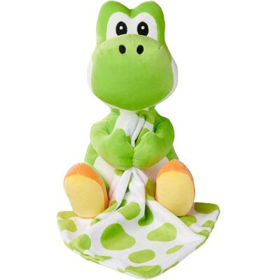Simba My Mario - Yoshi m. Schmusetuch, 23cm (23 cm) Simba My Mario - Yoshi m. Schmusetuch, 23cm (23 cm)