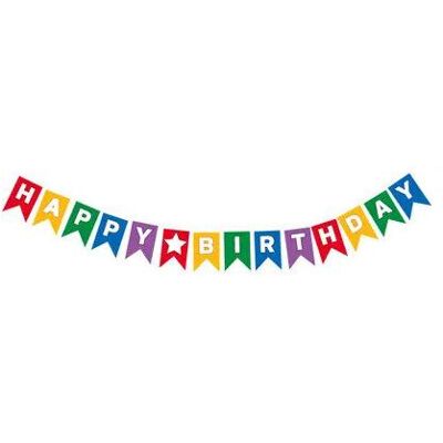 Magni Girlande Happy Birthday 2,3m Magni Girlande Happy Birthday 2,3m