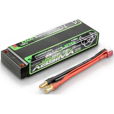 Absima Competition LiPo HV 140C/2S1P HC 6500mAh 5mm (6500 mAh) Absima Competition LiPo HV 140C/2S1P HC 6500mAh 5mm (6500 mAh)