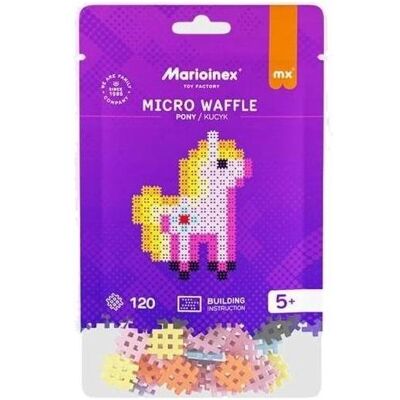 Marioinex Micro Waffel 120 Stück Pony Marioinex Micro Waffel 120 Stück Pony