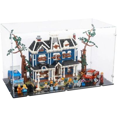 iDisplayit Acryl-Display für LEGO 11370 Stranger Things - The Creel House (Mit schwarzem Boden) iDisplayit Acryl-Display für LEGO 11370 Stranger Things - The Creel House (Mit schwarzem Boden)