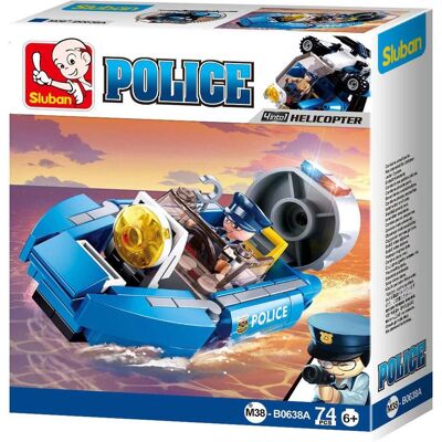Sluban Politie Hovercraft Sluban Politie Hovercraft