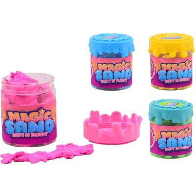 Johntoy Spielsand farbig im Glas, 450gr. Johntoy Spielsand farbig im Glas, 450gr.