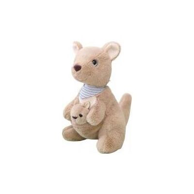 Lean Toys Lean Plüsch-Maskottchen Känguru Zum Knuddeln Mit Jungtier 23Cm (23 cm) Lean Toys Lean Plüsch-Maskottchen Känguru Zum Knuddeln Mit Jungtier 23Cm (23 cm)