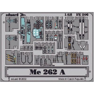 Eduard Me 262 A-2 Eduard Me 262 A-2