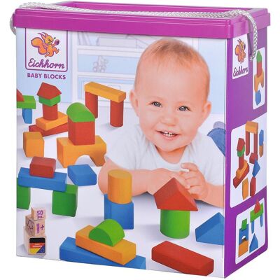 Eichhorn Bunte Holzbausteine Baby Eichhorn Bunte Holzbausteine Baby