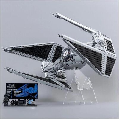 iDisplayit Acryl-Ständer für LEGO 75382 Star Wars UCS TIE Interceptor iDisplayit Acryl-Ständer für LEGO 75382 Star Wars UCS TIE Interceptor