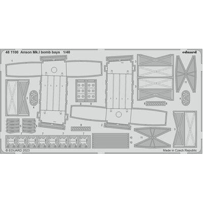 Eduard Anson Mk.I bomb bays 1/48 for AIRFIX Eduard Anson Mk.I bomb bays 1/48 for AIRFIX