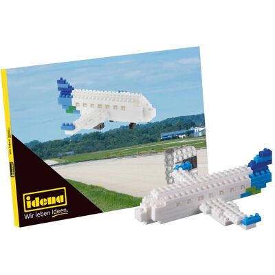 Idena Minibausteine Postkarte Flugzeug Idena Minibausteine Postkarte Flugzeug