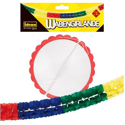 Idena Wabengirlande 4m D17cm FSC-Mix (1 Stk.) Idena Wabengirlande 4m D17cm FSC-Mix (1 Stk.)