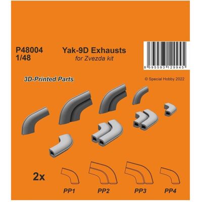 CMK Yak-9D Exhausts CMK Yak-9D Exhausts