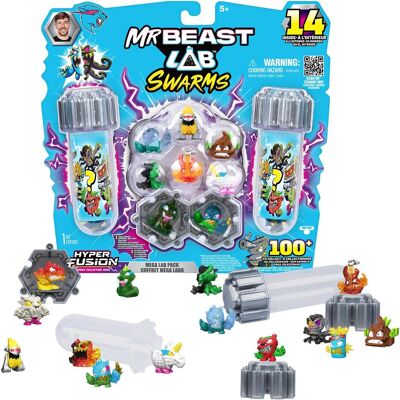 Moose Mr. Beast Lab Swarms Minifiguren 14er-Pack Moose Mr. Beast Lab Swarms Minifiguren 14er-Pack