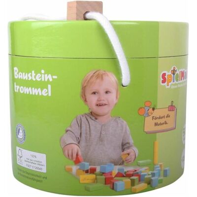 Beeboo Holzbaustein Trommel Beeboo Holzbaustein Trommel