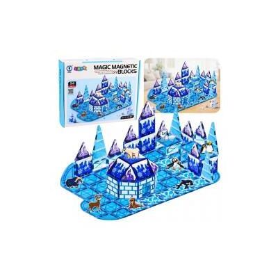 Lean Toys Magnetische Bausteine ​​Eisland Tierfiguren Blau 94 Stück. Lean Toys Magnetische Bausteine ​​Eisland Tierfiguren Blau 94 Stück.