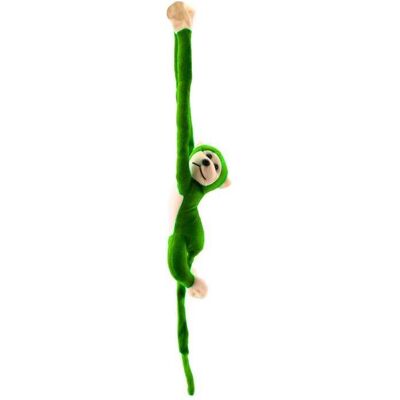 Lean Toys Leantoys Plüsch-Affe-Maskottchen mit Sound, grün 80 cm (80 cm) Lean Toys Leantoys Plüsch-Affe-Maskottchen mit Sound, grün 80 cm (80 cm)