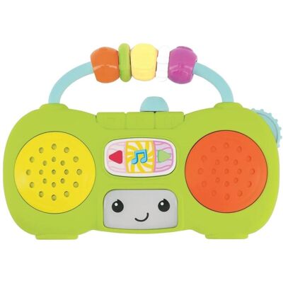 Infantino INF Music & Light Pretend Mini Boombox Infantino INF Music & Light Pretend Mini Boombox