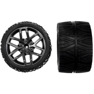 Carrera 370990494 - RC 2 rear wheels with rims Carrera 370990494 - RC 2 rear wheels with rims