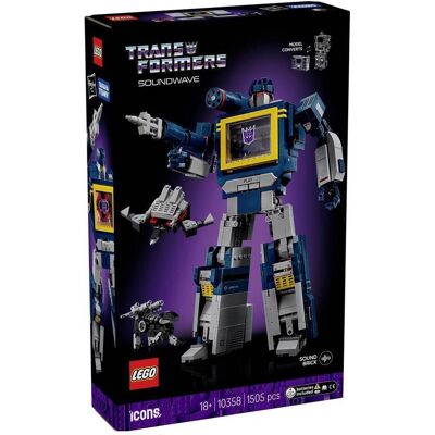 Icons Transformers: Soundwave (10358, LEGO Icons) Icons Transformers: Soundwave (10358, LEGO Icons)