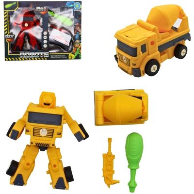 Magni Auto-Roboter deformierbar 11cm 2fach sortiert Magni Auto-Roboter deformierbar 11cm 2fach sortiert