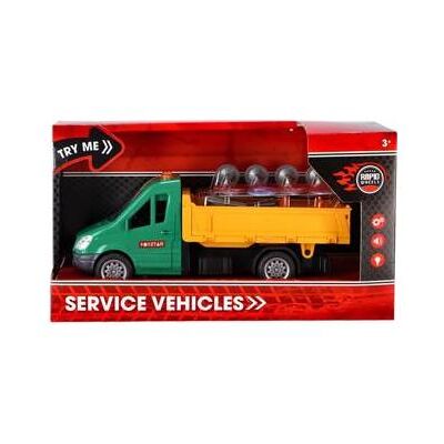 Rapid wheels Auto Strassenbau +Licht + Ton Rapid wheels Auto Strassenbau +Licht + Ton