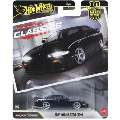 Hot Wheels Car Culture Premium 1:64 Scale Die-Cast Toy 1994 NISMO 270R (S14), Modern Classics Hot Wheels Car Culture Premium 1:64 Scale Die-Cast Toy 1994 NISMO 270R (S14), Modern Classics