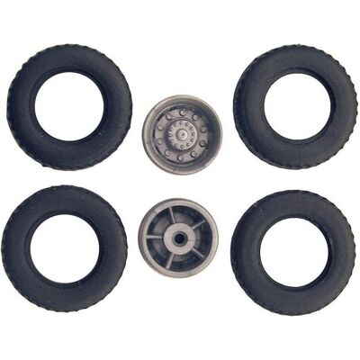 Sol Expert Zwillings-LKW-Reifensatz - 1:87 Sol Expert Zwillings-LKW-Reifensatz - 1:87