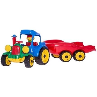 Hemar Traktor mit Anhänger MIX Hemar Traktor mit Anhänger MIX