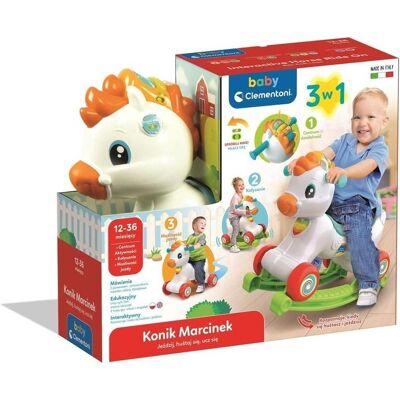 Clementoni SCHLÜSSEL BABY interaktywny konik Marcinek 50928 Clementoni SCHLÜSSEL BABY interaktywny konik Marcinek 50928