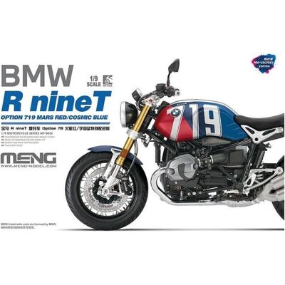 Meng-Model BMW R nineT Option 719 Mars Red/CosmicBlue (Pre-colored Edition) Meng-Model BMW R nineT Option 719 Mars Red/CosmicBlue (Pre-colored Edition)