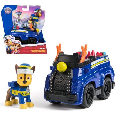 Spin Master PAW Patrol Weihnachts-Special - Basis Fahrzeug mit Fellfreundefigur im weihnachtlichen L Spin Master PAW Patrol Weihnachts-Special - Basis Fahrzeug mit Fellfreundefigur im weihnachtlichen L