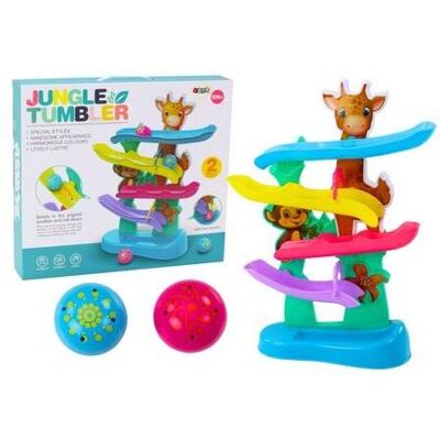 Lean Toys Giraffen-Affenballrutsche mit Sound Lean Toys Giraffen-Affenballrutsche mit Sound
