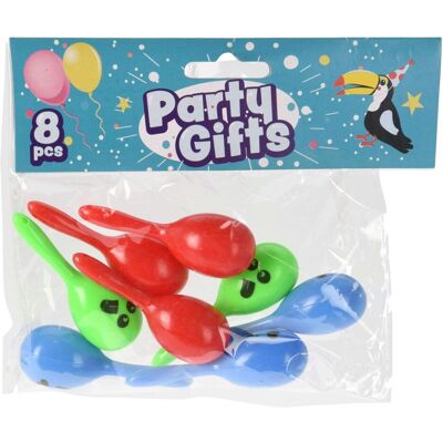 Verteilung präsentiert Maracas, 8. Verteilung präsentiert Maracas, 8.