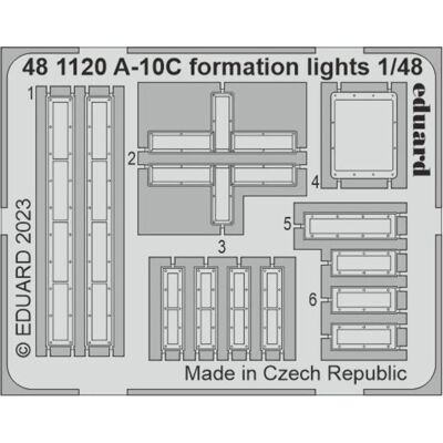 Eduard A-10C formation lights 1/48 ACADEMY Eduard A-10C formation lights 1/48 ACADEMY
