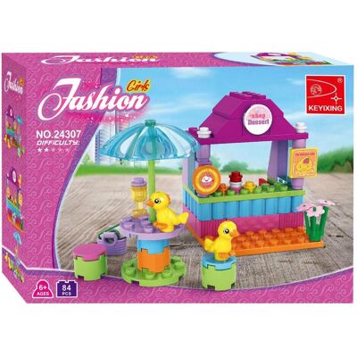 Lobbes Bausatz „Duck Paradise Dessertstand“ – 84-teilig. Lobbes Bausatz „Duck Paradise Dessertstand“ – 84-teilig.