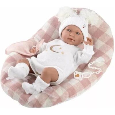 Llorens Mimi Babypuppe mit Wickeltisch 42cm Llorens Mimi Babypuppe mit Wickeltisch 42cm