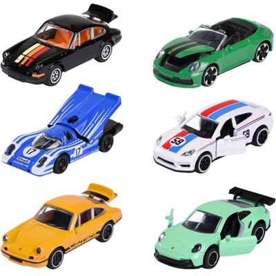 Majorette Porsche Premium Cars, 6-sort. Majorette Porsche Premium Cars, 6-sort.