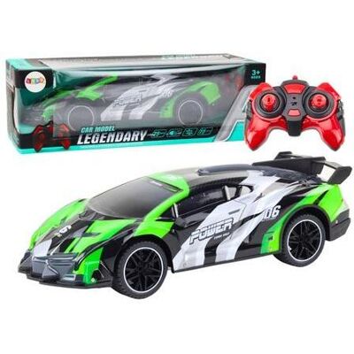 Lean Toys RC-Sportwagen 1:10 25 km/h grün Lean Toys RC-Sportwagen 1:10 25 km/h grün