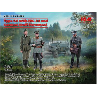 ICM Type G4 with MG 34 and German Staff Personnel ICM Type G4 with MG 34 and German Staff Personnel