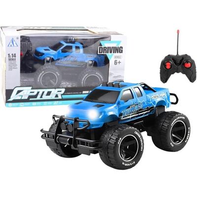 Lean Toys R/C 1:14 Offroader, blau (RTR Ready-to-Run) Lean Toys R/C 1:14 Offroader, blau (RTR Ready-to-Run)